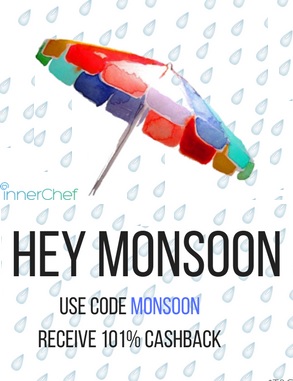 India Desire : InnerChef Coupons Offers : Flat 70% Cashback Upto Rs 250 On Food Orders [Independence Day Offer]